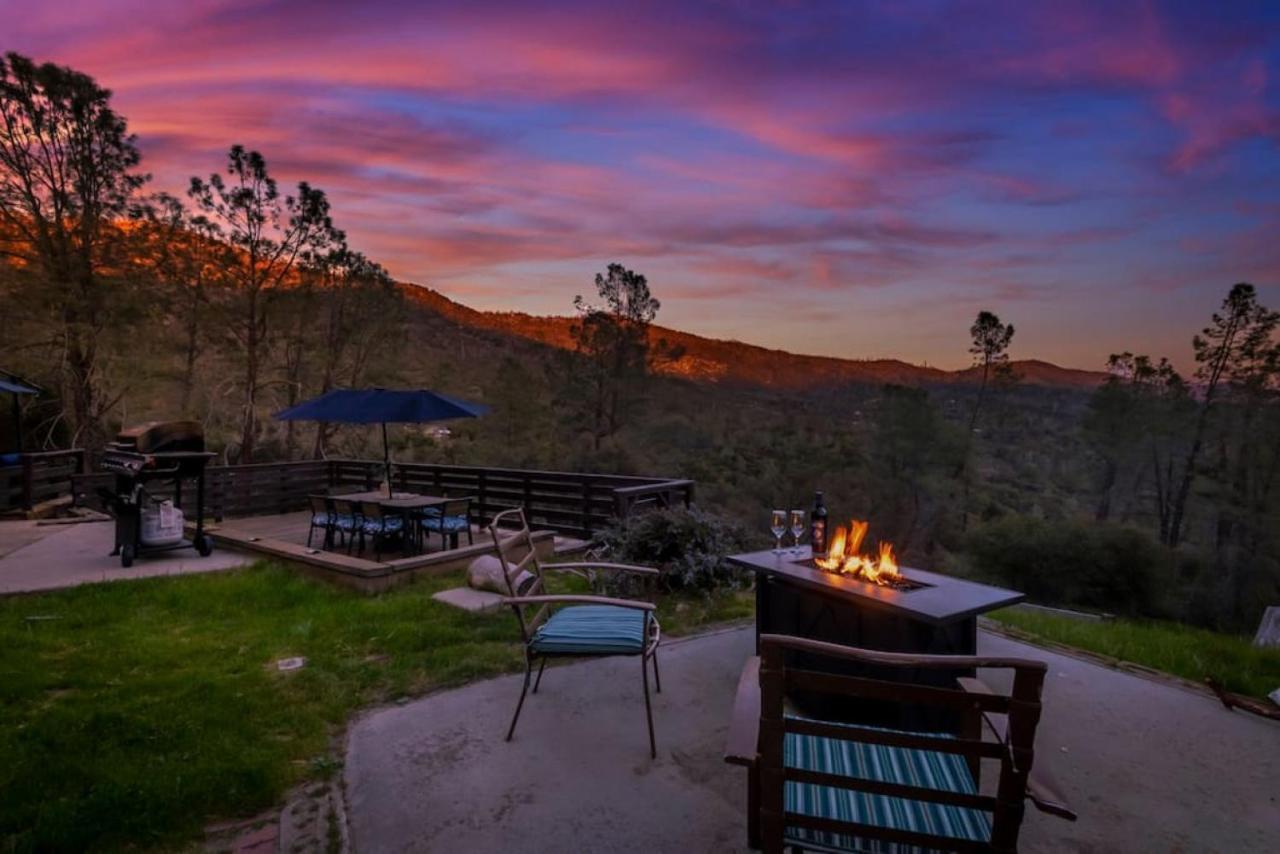 Sierra Vista Lookout Lodge With Creek, Waterfall And Waterholes, Minutes From Bass Lake And Yosemite South Gate North Fork Eksteriør billede