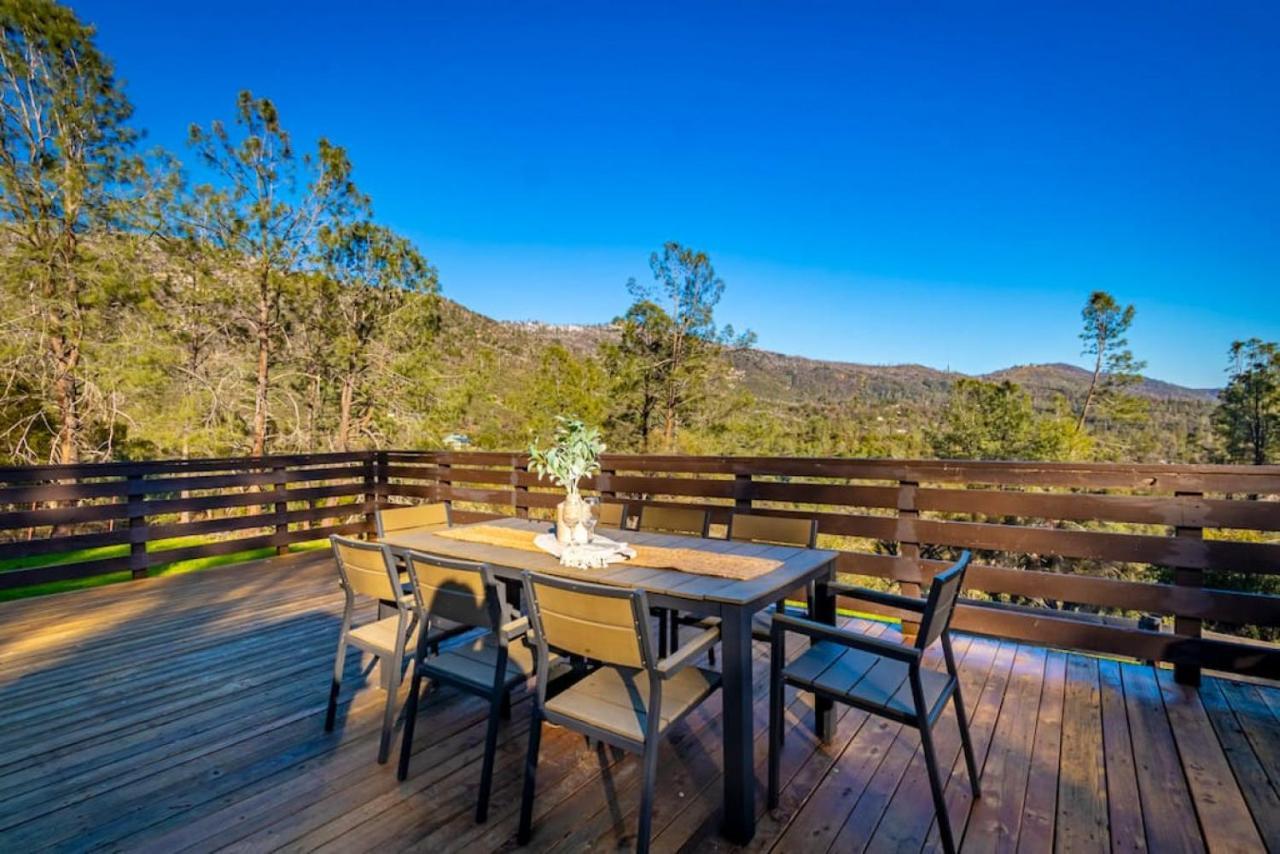 Sierra Vista Lookout Lodge With Creek, Waterfall And Waterholes, Minutes From Bass Lake And Yosemite South Gate North Fork Eksteriør billede