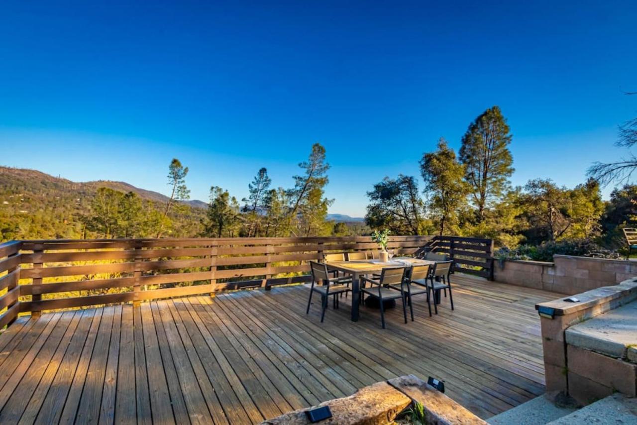 Sierra Vista Lookout Lodge With Creek, Waterfall And Waterholes, Minutes From Bass Lake And Yosemite South Gate North Fork Eksteriør billede