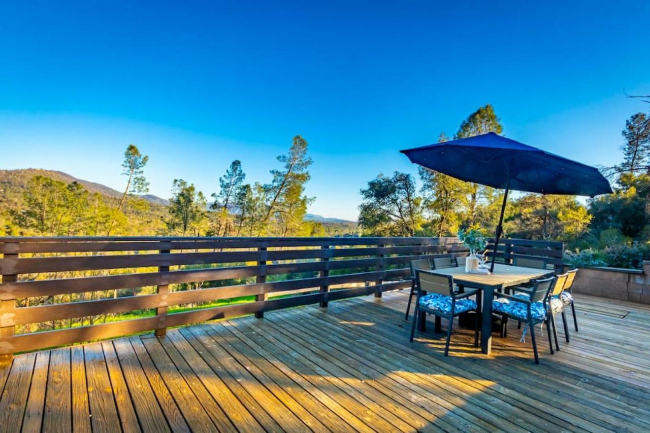 Sierra Vista Lookout Lodge With Creek, Waterfall And Waterholes, Minutes From Bass Lake And Yosemite South Gate North Fork Eksteriør billede