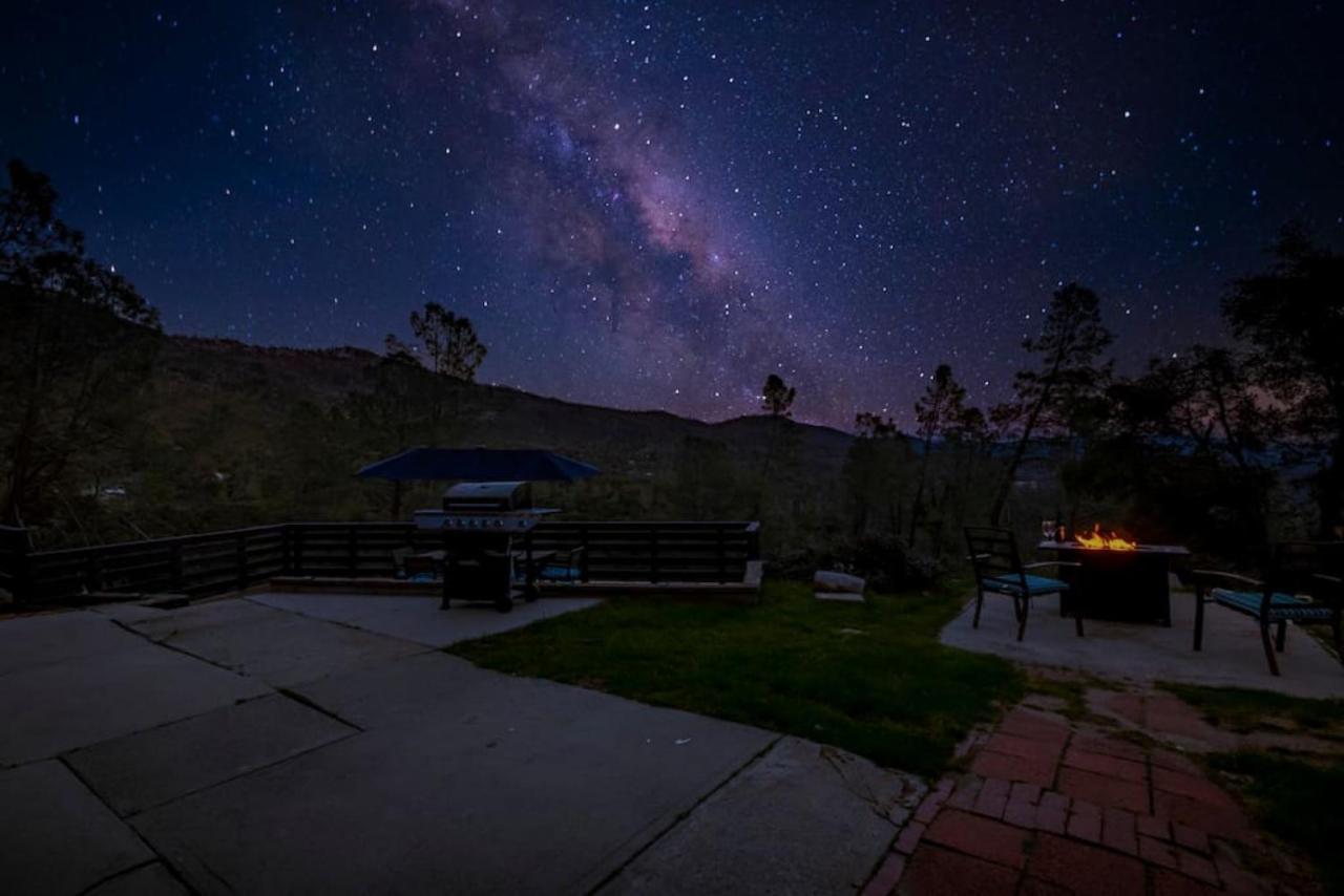 Sierra Vista Lookout Lodge With Creek, Waterfall And Waterholes, Minutes From Bass Lake And Yosemite South Gate North Fork Eksteriør billede