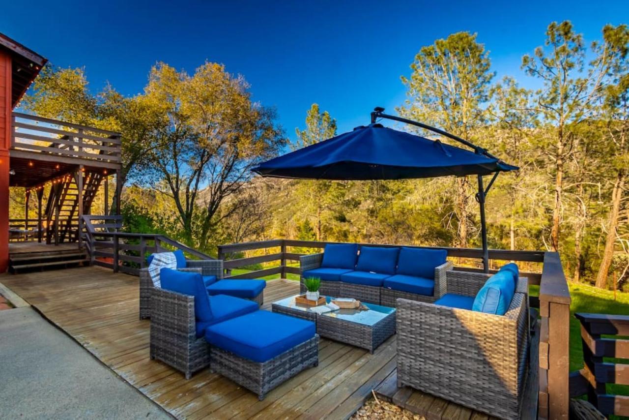 Sierra Vista Lookout Lodge With Creek, Waterfall And Waterholes, Minutes From Bass Lake And Yosemite South Gate North Fork Eksteriør billede