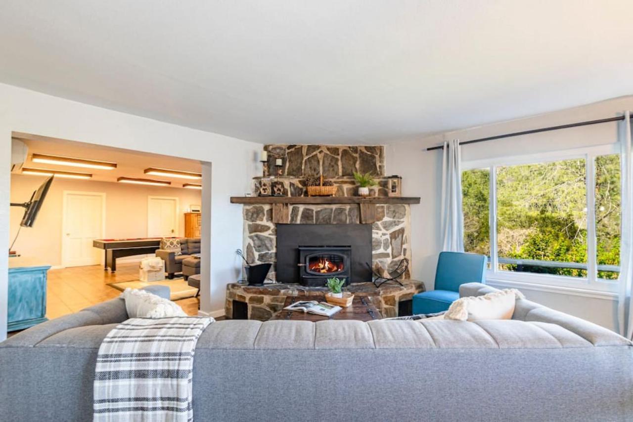 Sierra Vista Lookout Lodge With Creek, Waterfall And Waterholes, Minutes From Bass Lake And Yosemite South Gate North Fork Eksteriør billede