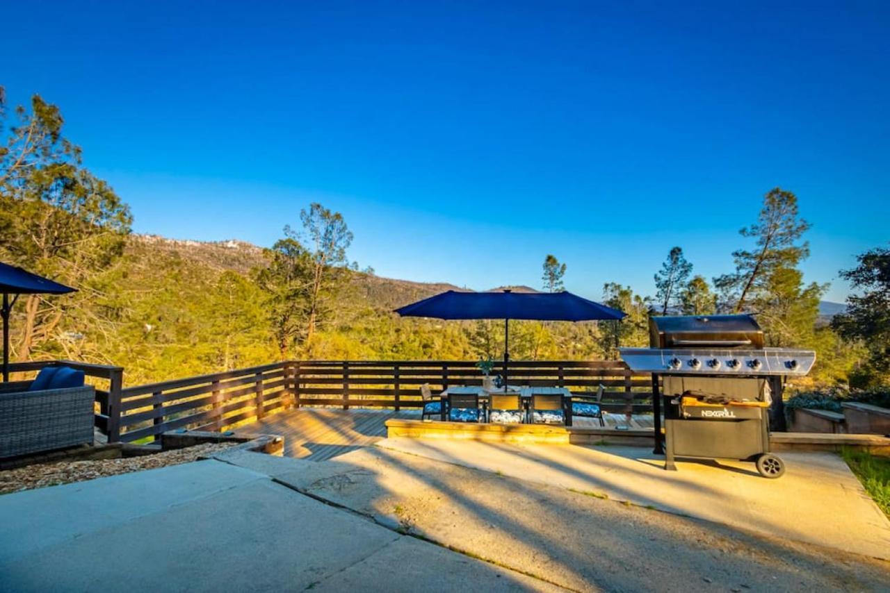 Sierra Vista Lookout Lodge With Creek, Waterfall And Waterholes, Minutes From Bass Lake And Yosemite South Gate North Fork Eksteriør billede