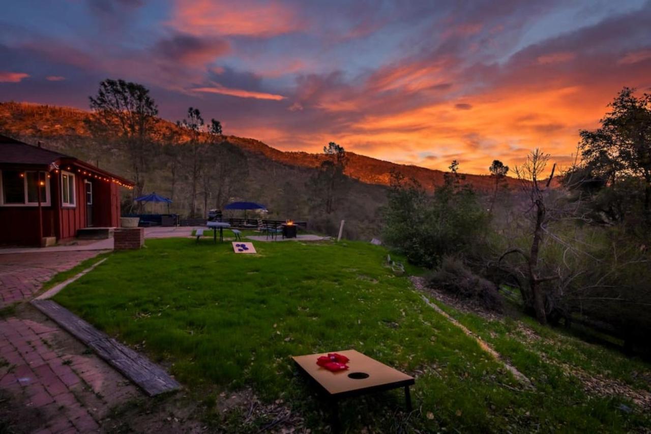 Sierra Vista Lookout Lodge With Creek, Waterfall And Waterholes, Minutes From Bass Lake And Yosemite South Gate North Fork Eksteriør billede