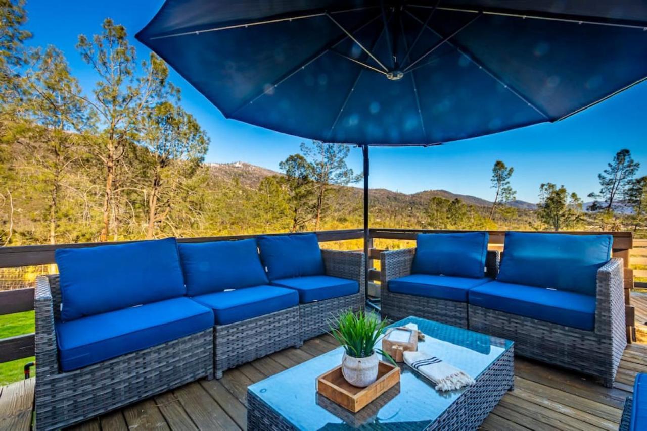 Sierra Vista Lookout Lodge With Creek, Waterfall And Waterholes, Minutes From Bass Lake And Yosemite South Gate North Fork Eksteriør billede