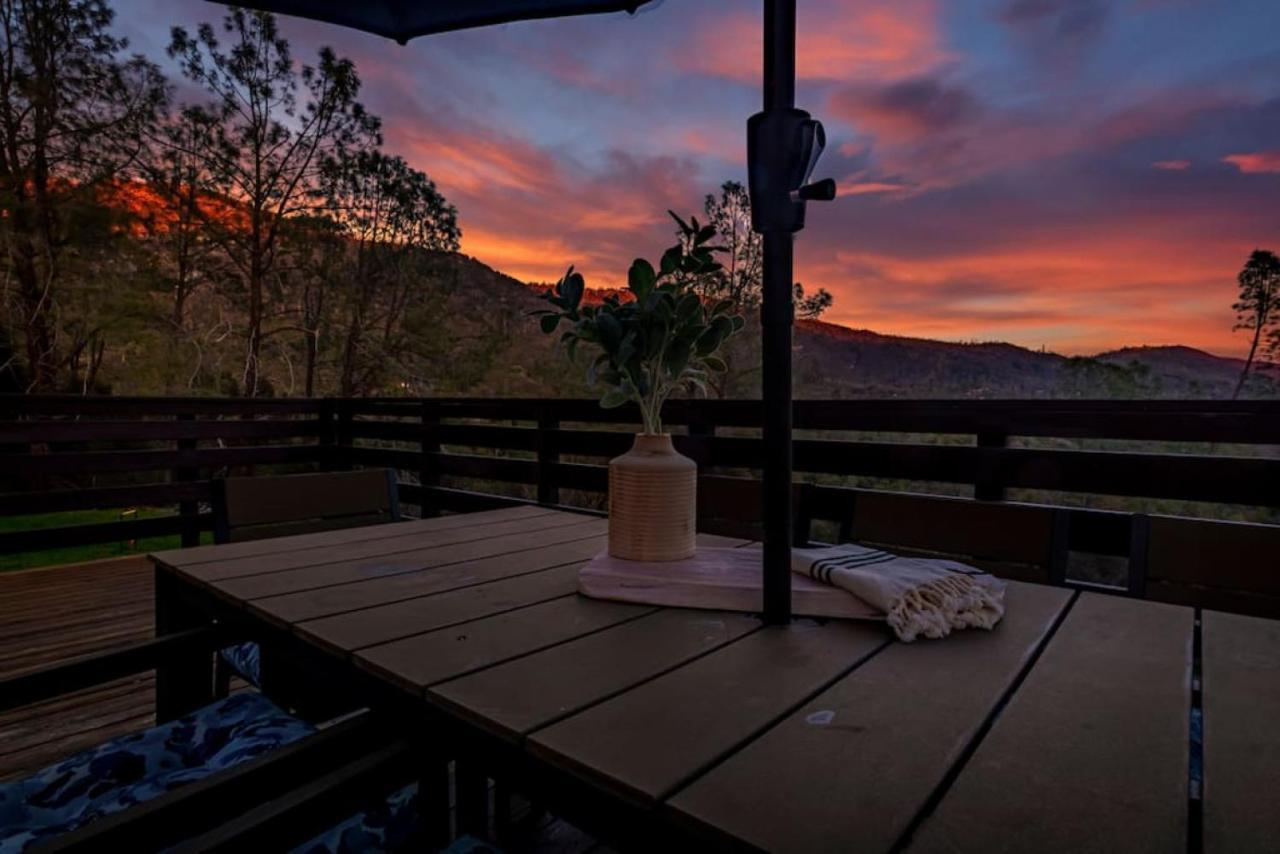 Sierra Vista Lookout Lodge With Creek, Waterfall And Waterholes, Minutes From Bass Lake And Yosemite South Gate North Fork Eksteriør billede