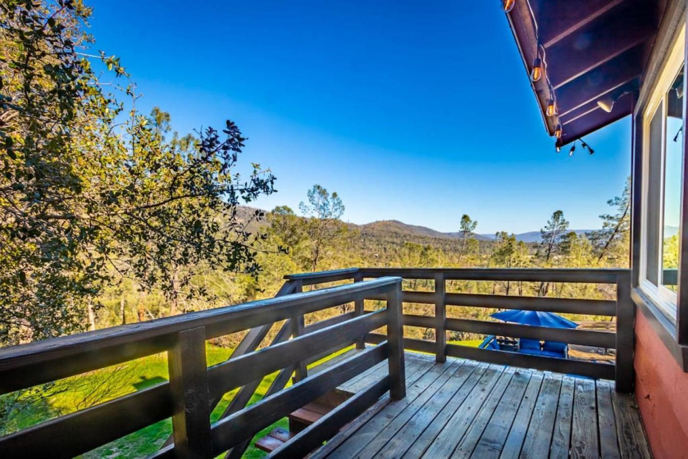 Sierra Vista Lookout Lodge With Creek, Waterfall And Waterholes, Minutes From Bass Lake And Yosemite South Gate North Fork Eksteriør billede