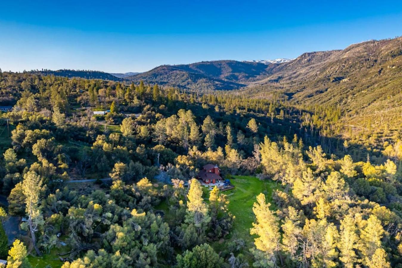 Sierra Vista Lookout Lodge With Creek, Waterfall And Waterholes, Minutes From Bass Lake And Yosemite South Gate North Fork Eksteriør billede