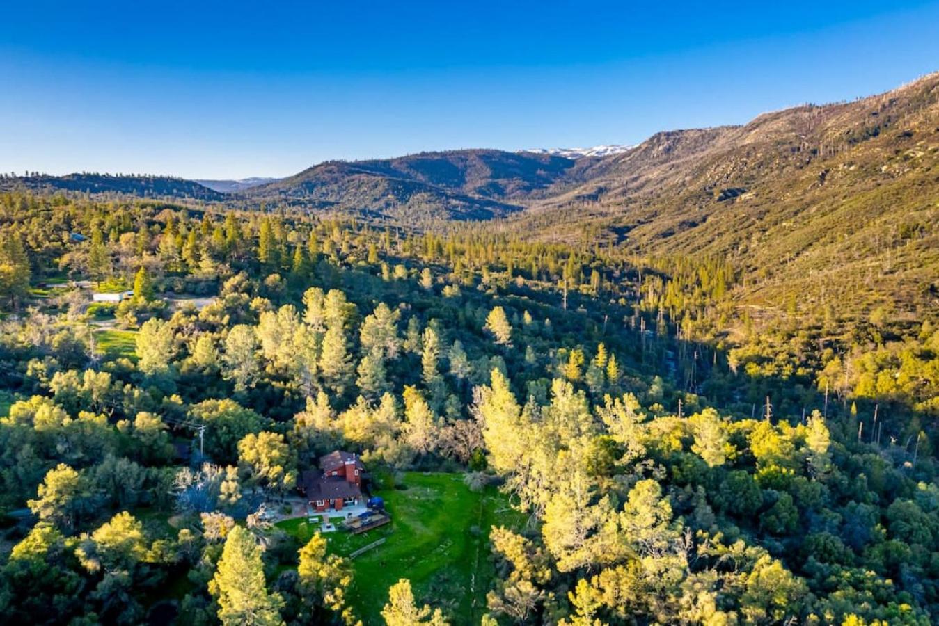Sierra Vista Lookout Lodge With Creek, Waterfall And Waterholes, Minutes From Bass Lake And Yosemite South Gate North Fork Eksteriør billede
