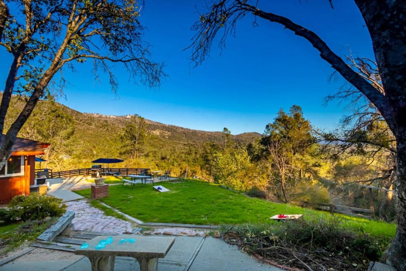 Sierra Vista Lookout Lodge With Creek, Waterfall And Waterholes, Minutes From Bass Lake And Yosemite South Gate North Fork Eksteriør billede
