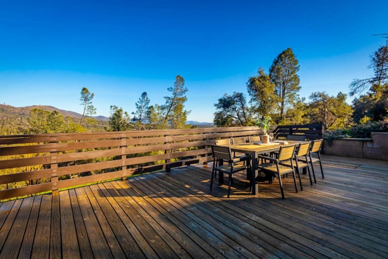 Sierra Vista Lookout Lodge With Creek, Waterfall And Waterholes, Minutes From Bass Lake And Yosemite South Gate North Fork Eksteriør billede