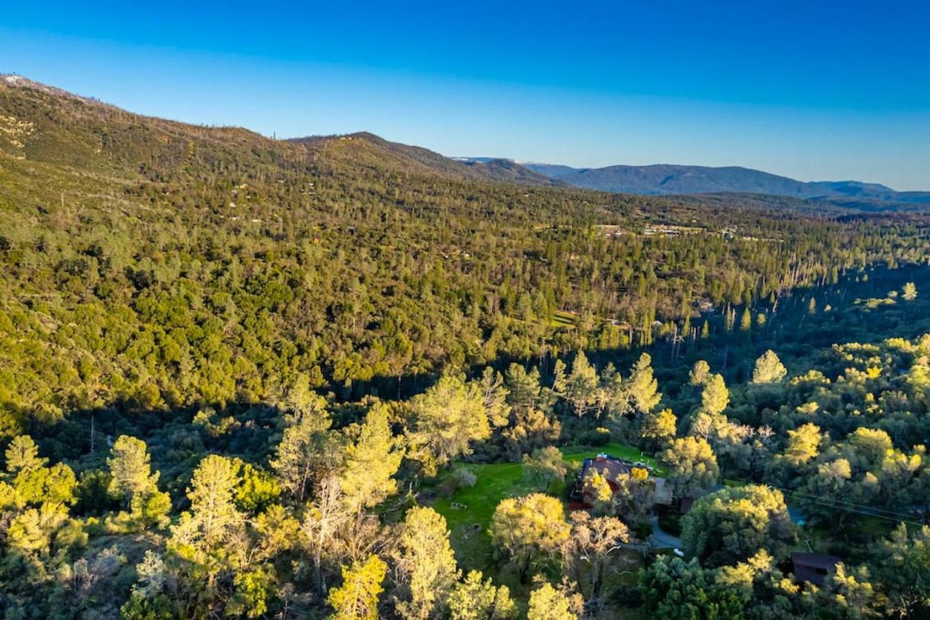 Sierra Vista Lookout Lodge With Creek, Waterfall And Waterholes, Minutes From Bass Lake And Yosemite South Gate North Fork Eksteriør billede