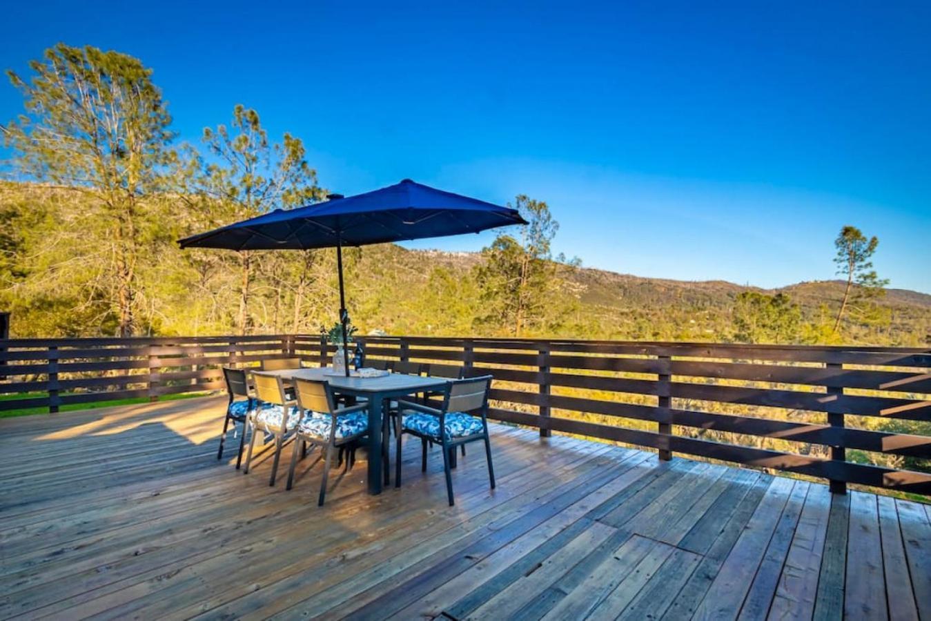 Sierra Vista Lookout Lodge With Creek, Waterfall And Waterholes, Minutes From Bass Lake And Yosemite South Gate North Fork Eksteriør billede